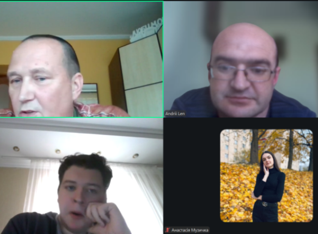 Фрагмент захисту магістрантів заочної форми навчання